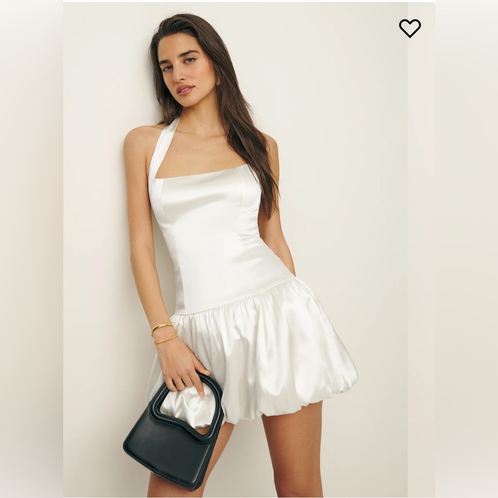 Reformation Babette Silk Dress